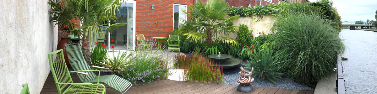 Azie-stijl privetuin