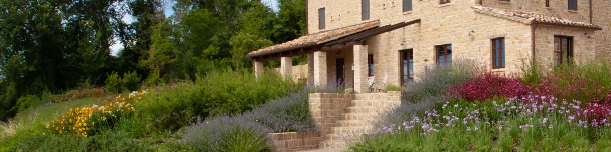 Toscaanse terrastuin (Italie)